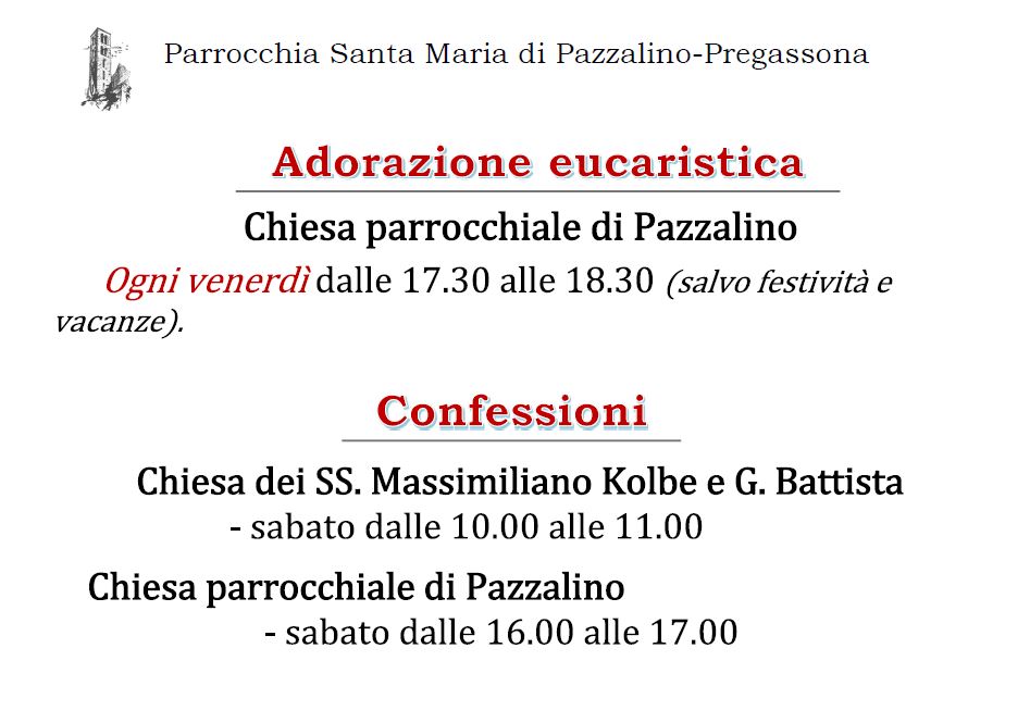 Adorazione eucaristica inverno